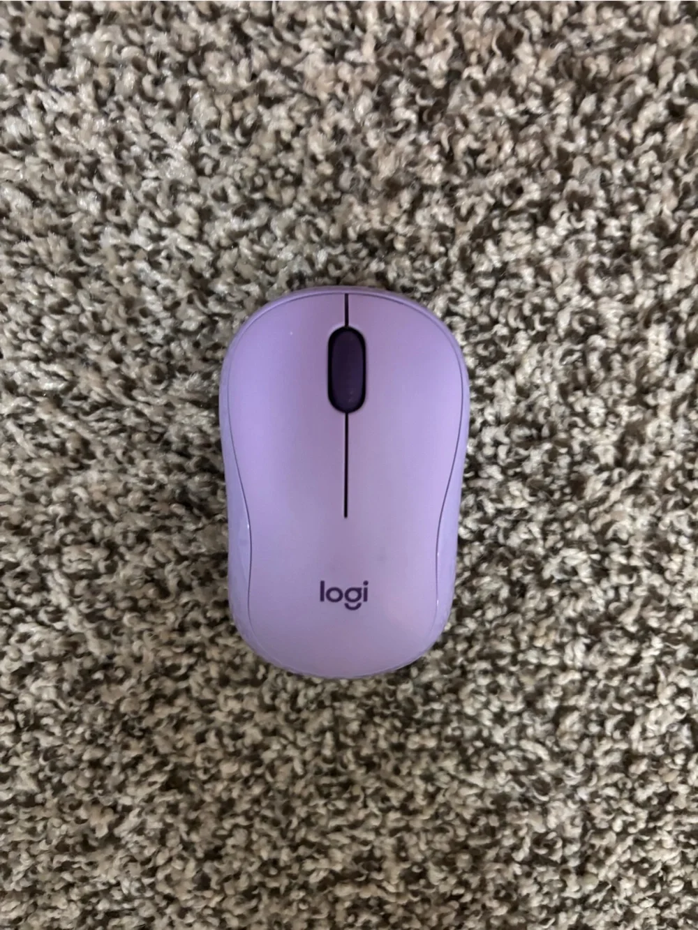 Logitech Purple Wireless Mouse
